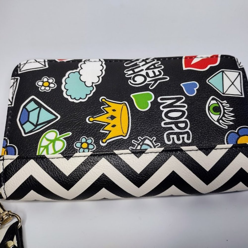 New Unbranded Fun Colorful Zipper Wallet